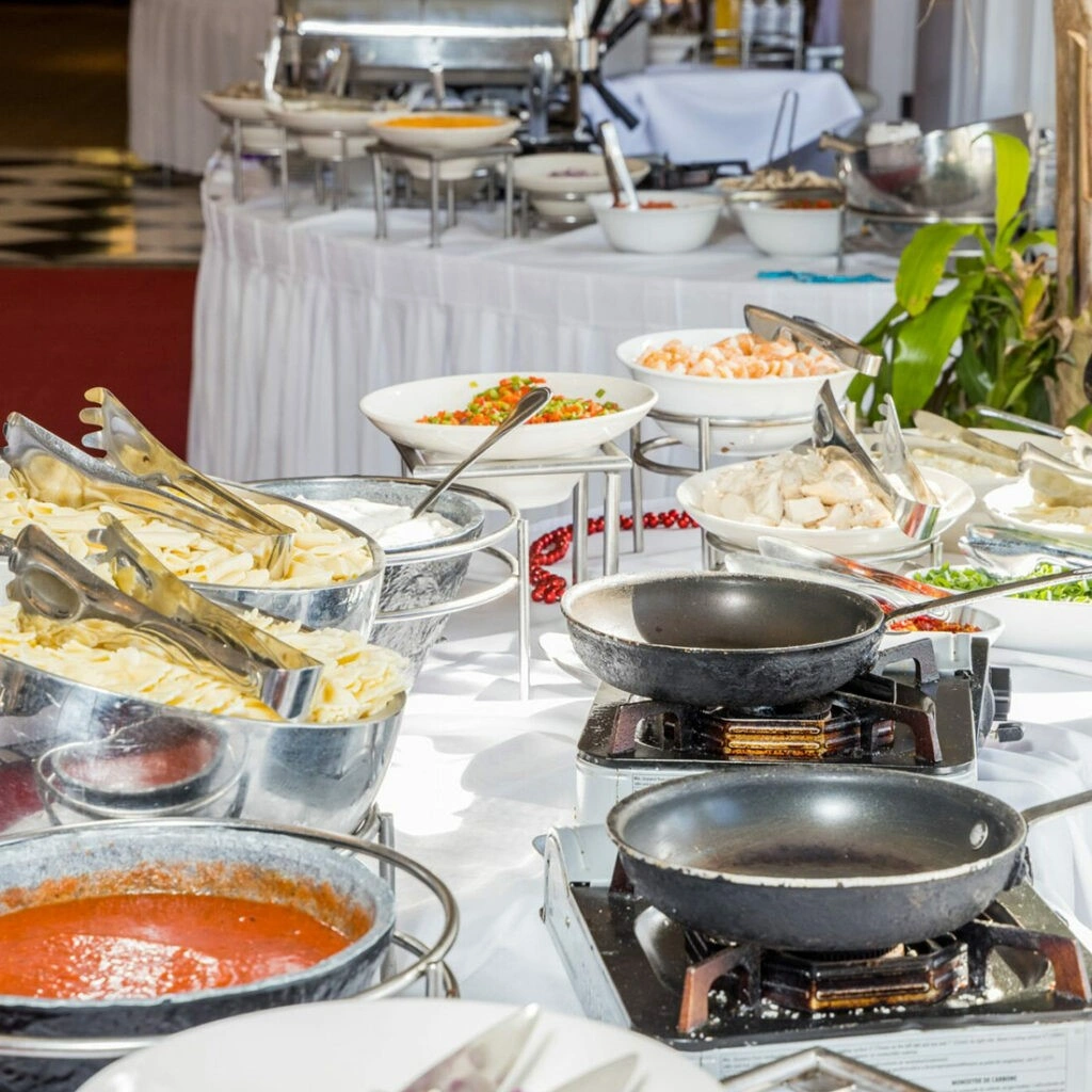 Fresh Seafood at Grand Galvez Brunch