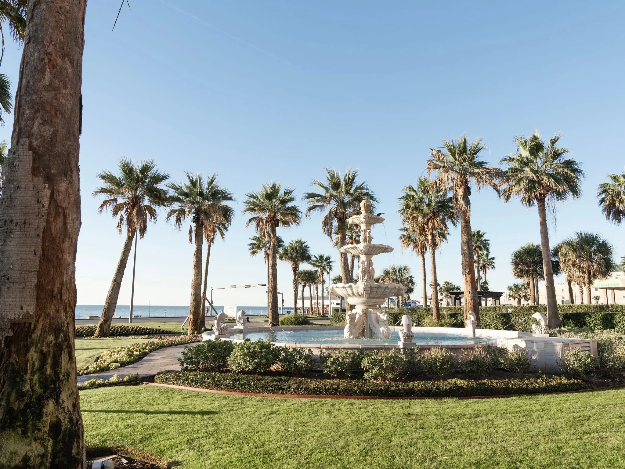 Center Lawn Wedding Venue with Fountain